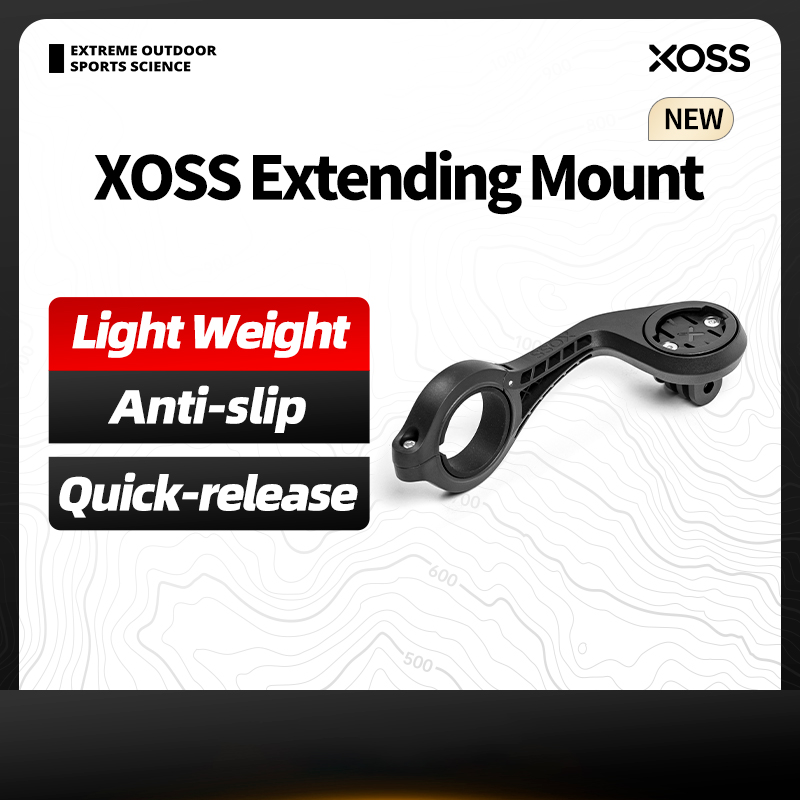 Bike Speedometer - XOSS-Soporte extendido para manillar de bicicleta,