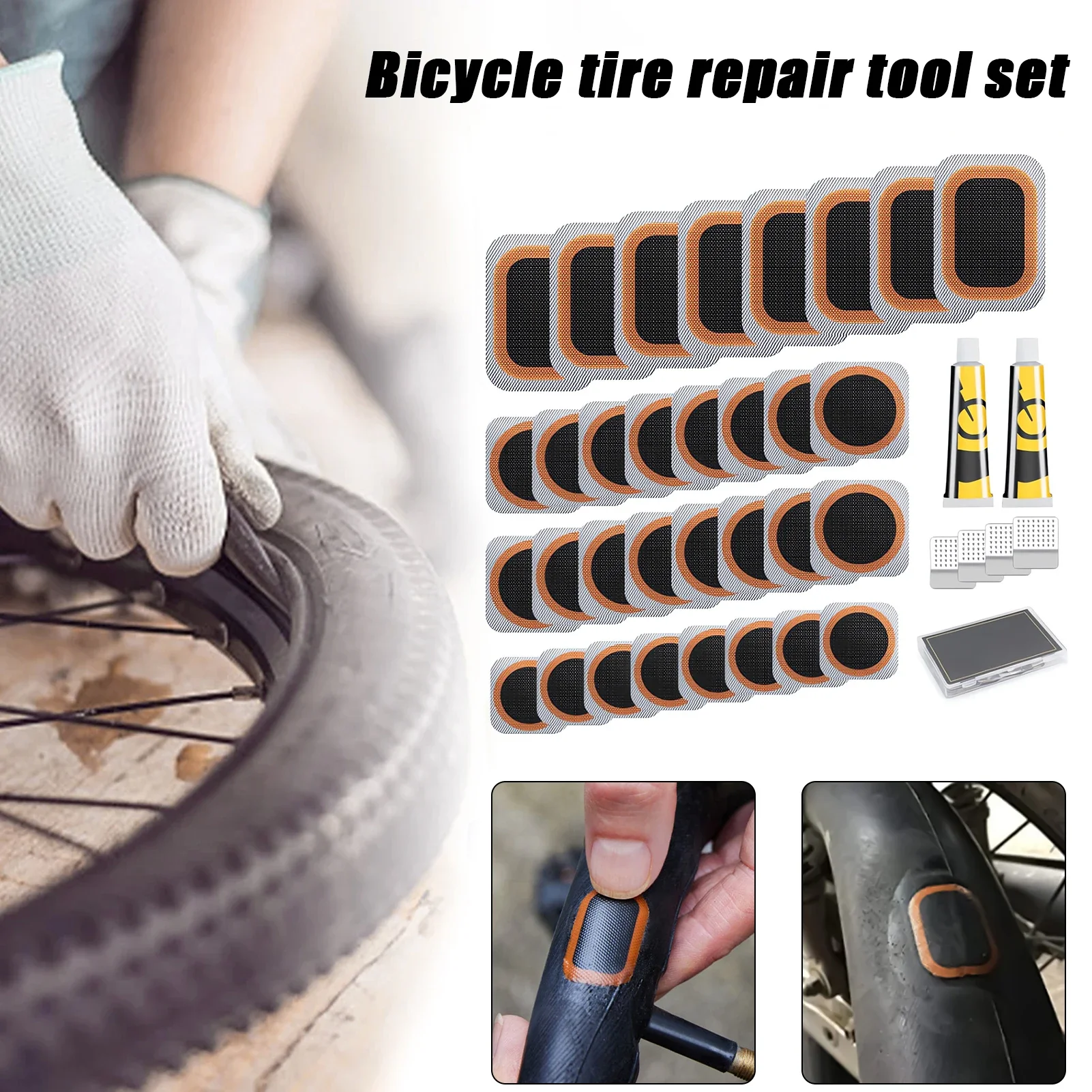 Bike Tube Repair Kit - Kit de Reparación de Neumáticos para