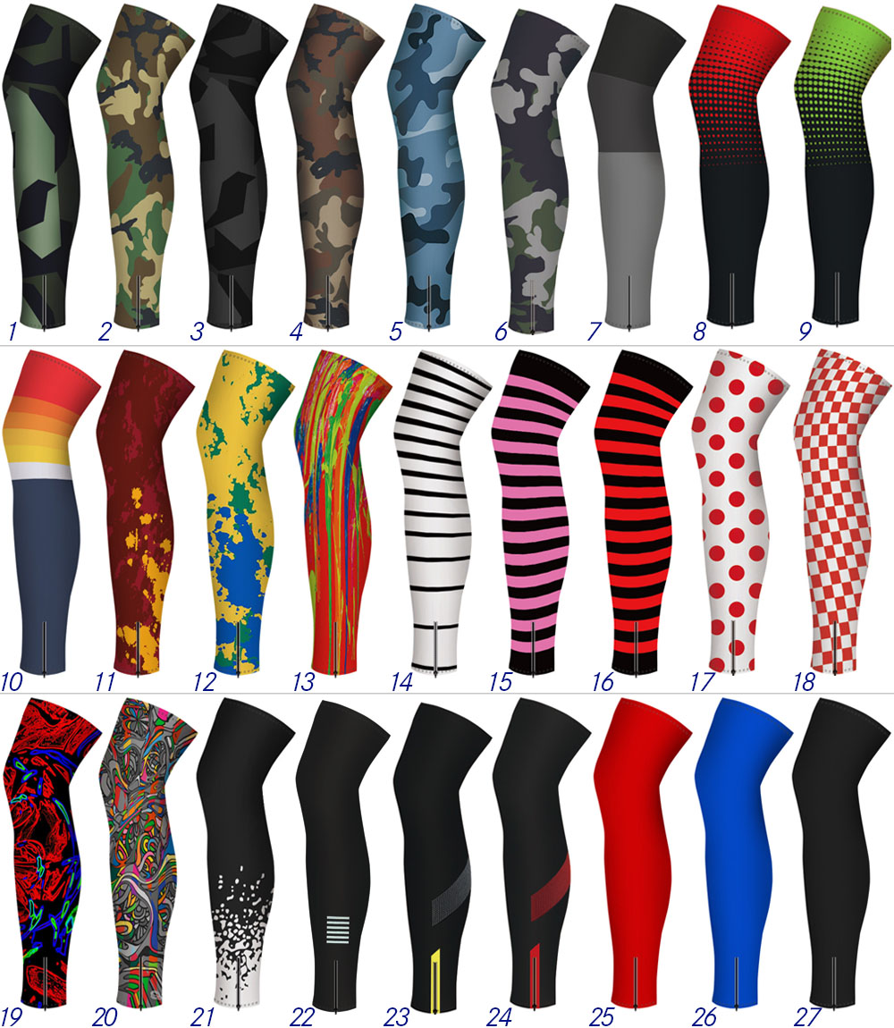 Cycling Gear Men - Calentadores de piernas de Ciclismo de