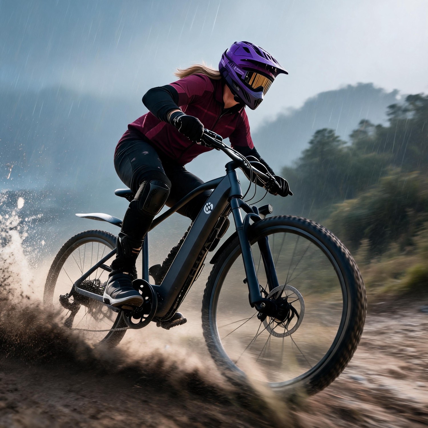 Cycling Gear Warehouse - Bicicleta Eléctrica Todoterreno de 26 Pulgadas