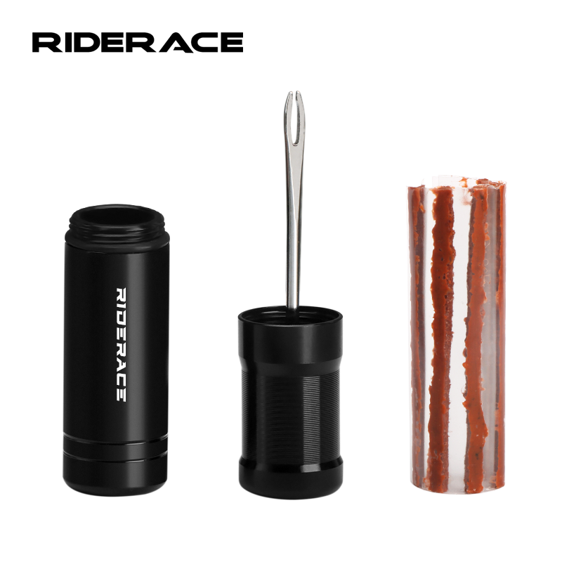 Bike Tube Repair Kit - RIDERACE-Kit de herramientas de reparación de