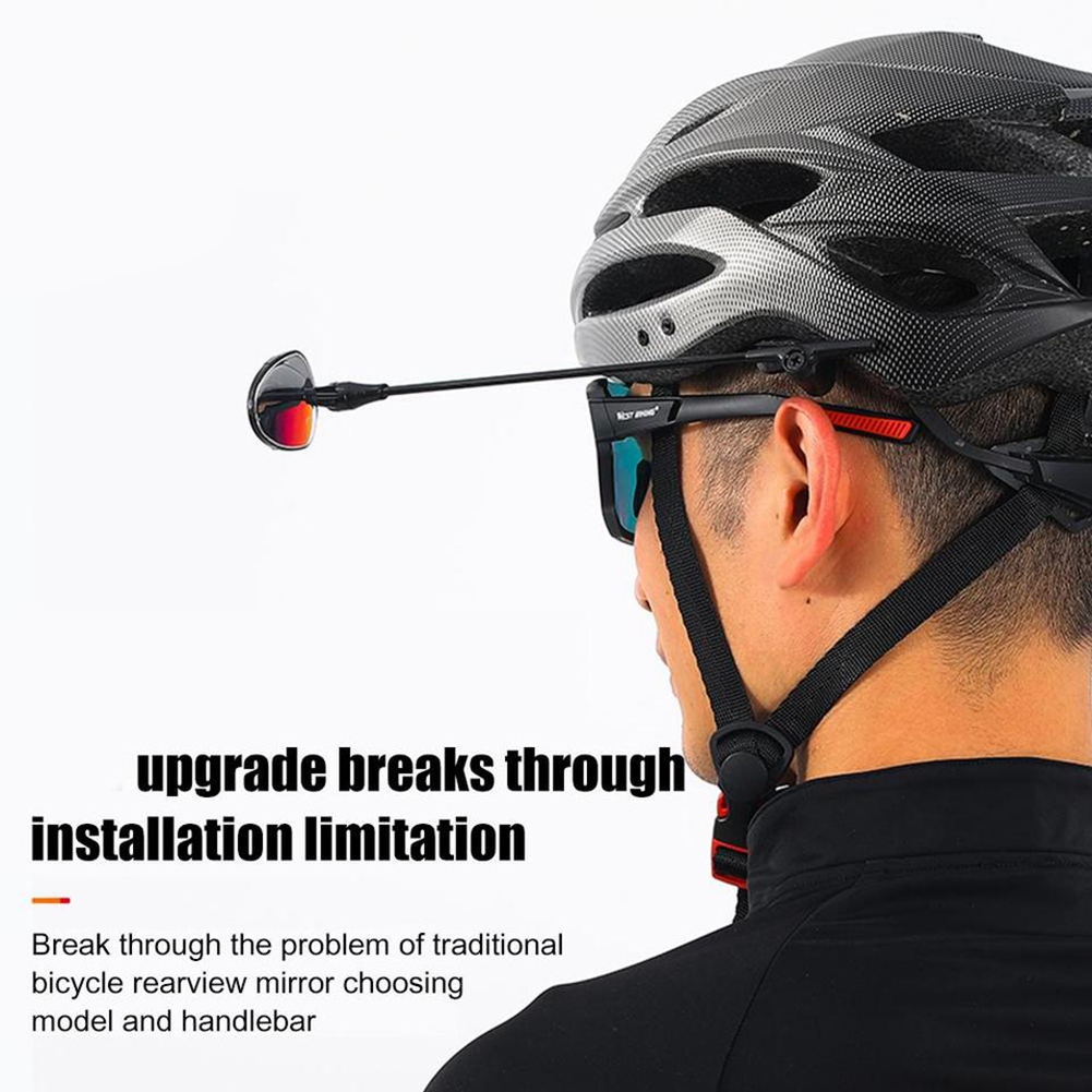 Bicycle Helmet - Espejos Retrovisores Ajustables L79A para Casco