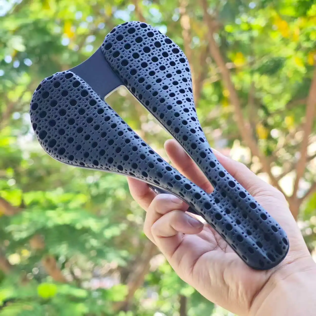 Carbon Fiber Saddle - GOLDIX-sillín de carbono con estampado 3D
