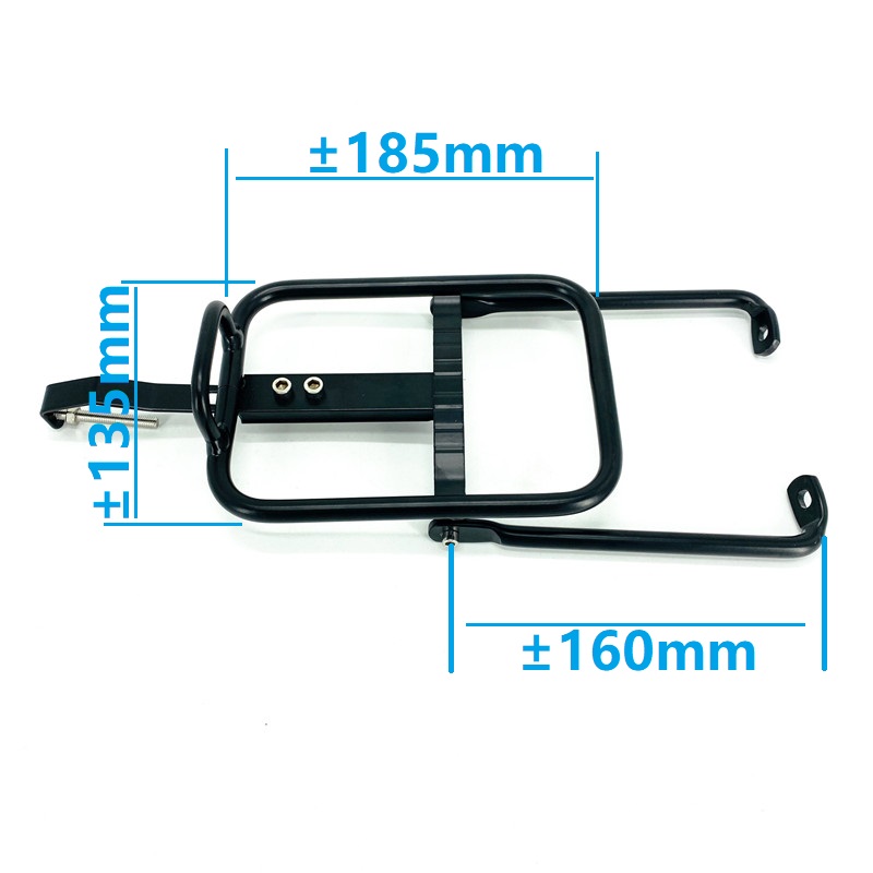 Litepro-portaequipajes delante - Bike Cargo Rack reseña y precio