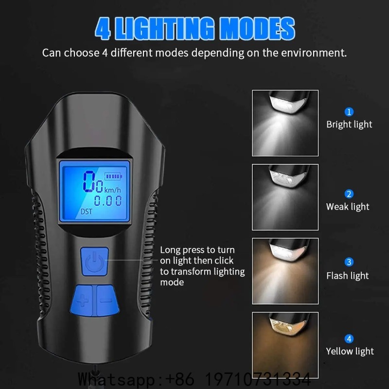 Juego de Luces para Bicicleta, - Bike Speedometer reseña y precio
