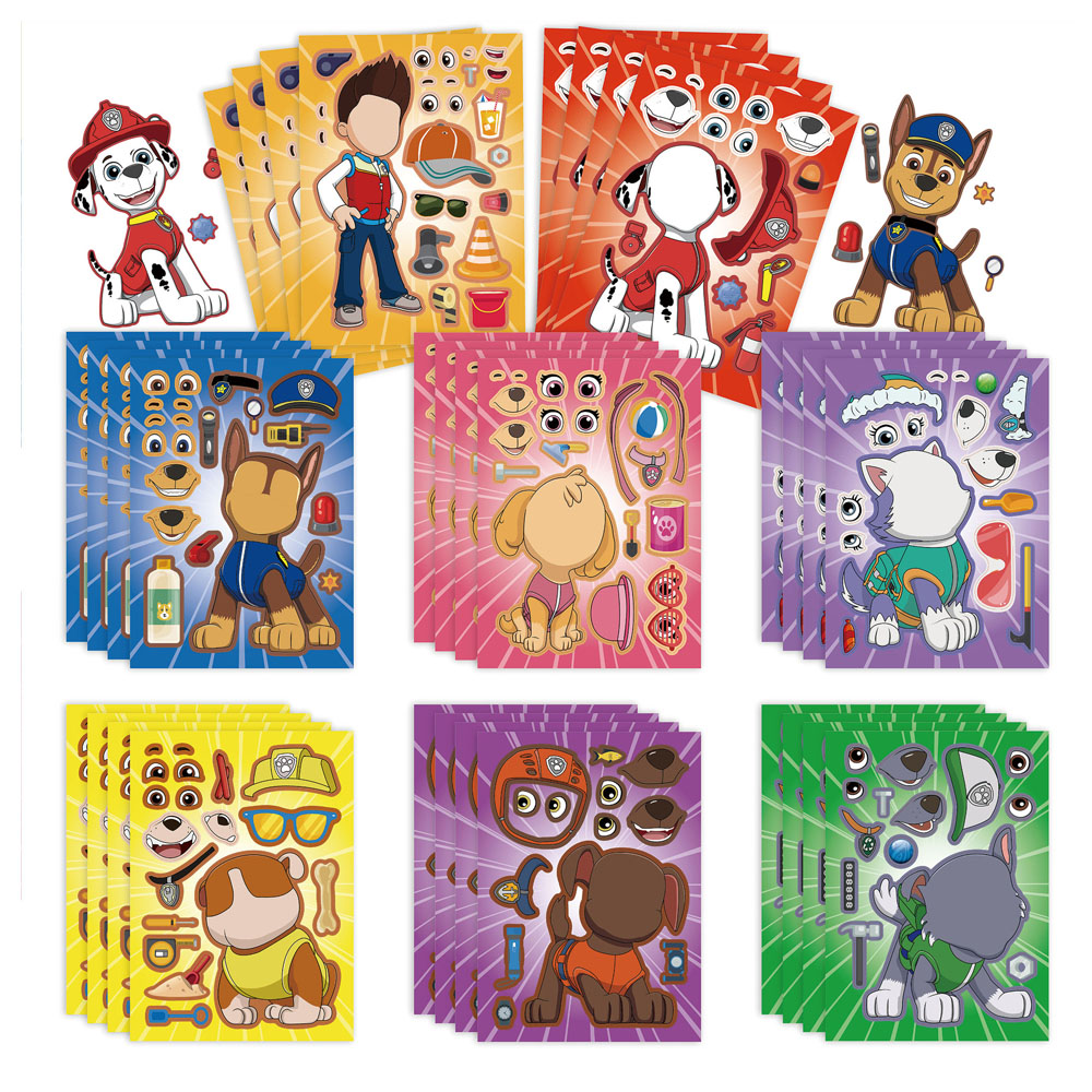 16PCS PAW Patrol - Pegatinas D - Bicycle Helmet reseña y precio