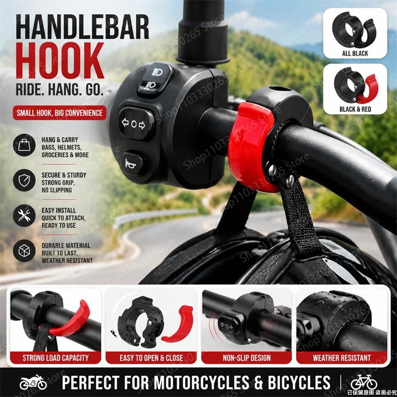 Gancho para manillar de motoci - Bicycle Helmet reseña y precio