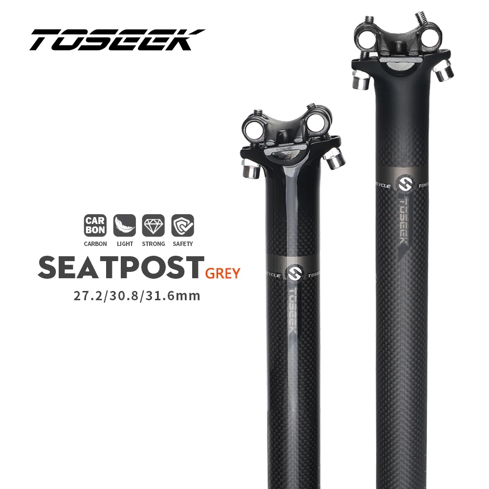 TOSEEK 3K mate fibra de carbon - Carbon Fiber Saddle reseña y precio