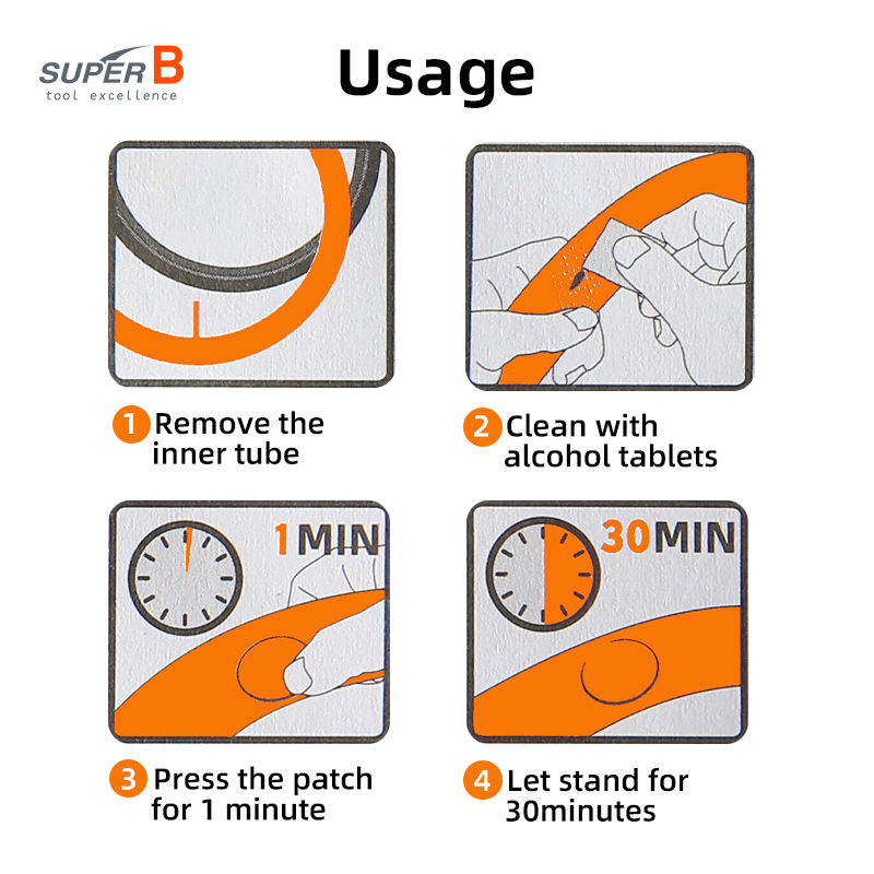 Parches de reparación de bicic - Bike Tube Repair Kit reseña y precio