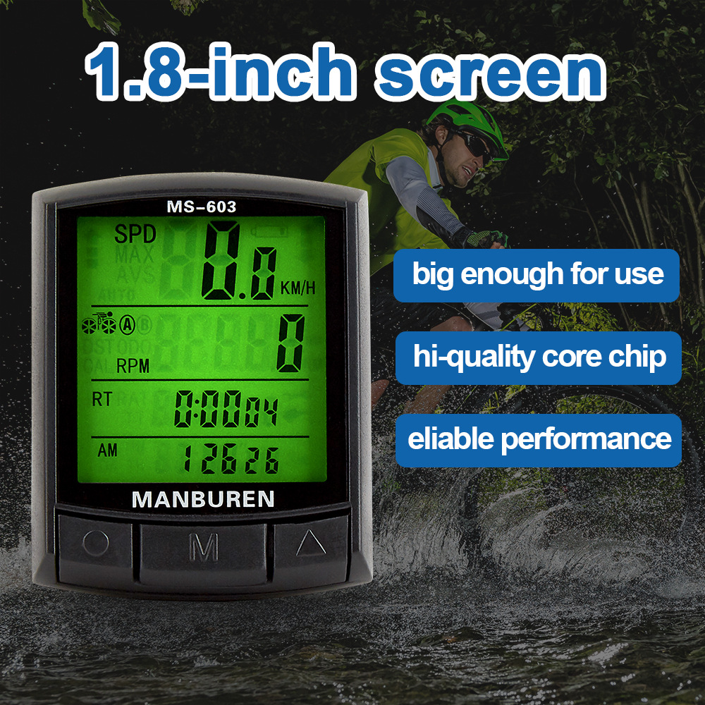 Velocímetro Digital LED para B - Bike Speedometer reseña y precio