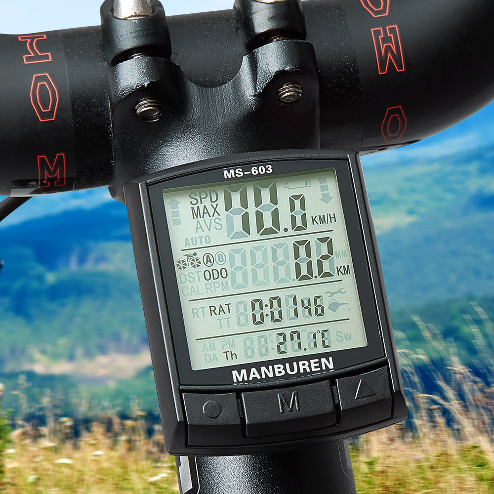 Velocímetro Digital LED para B - Bike Speedometer reseña y precio