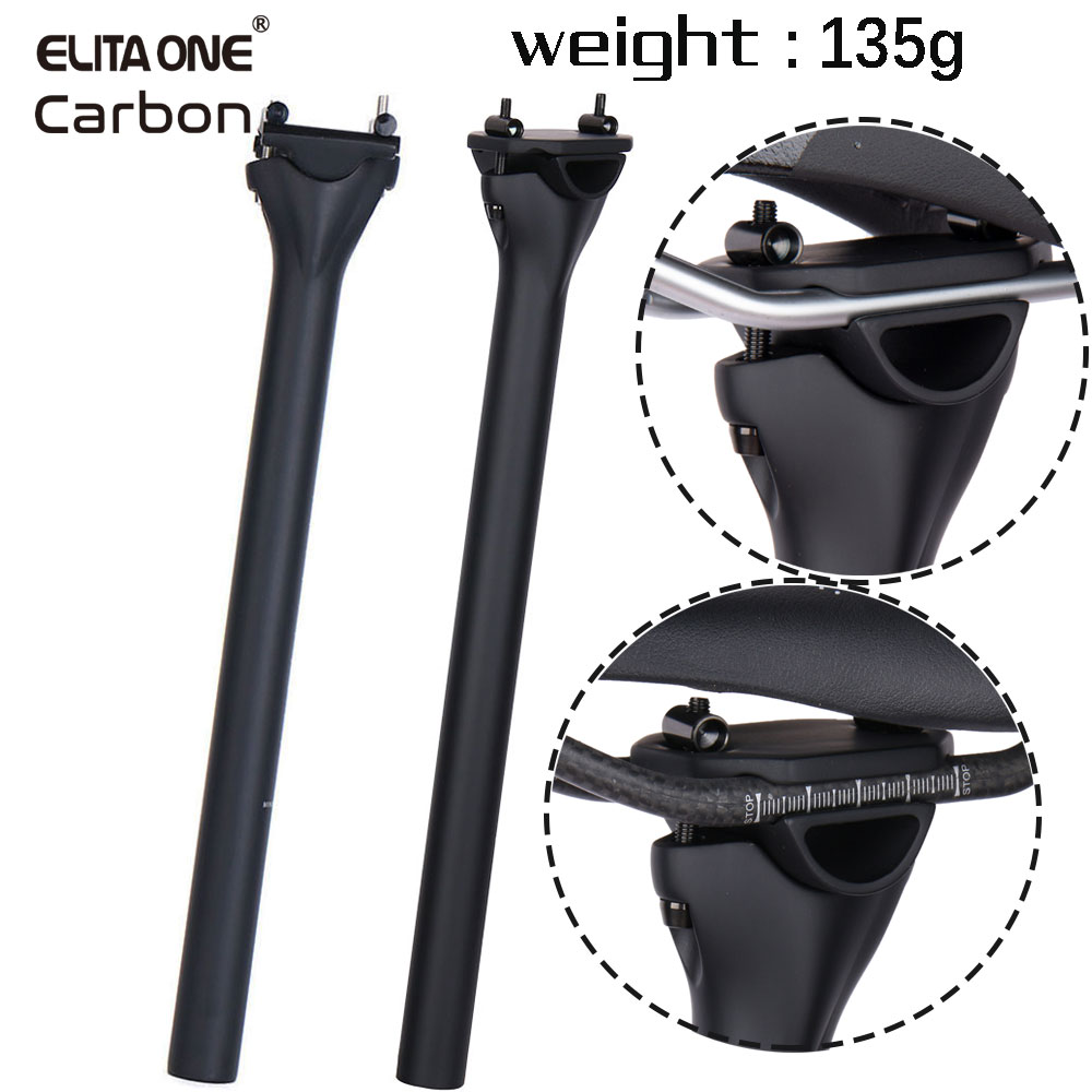 ELITA ONE MTB tija de sillín d - Carbon Fiber Saddle reseña y precio