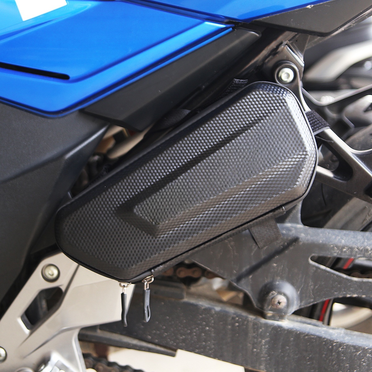 Bolsa Lateral para Motocicleta - Carbon Fiber Saddle reseña y precio