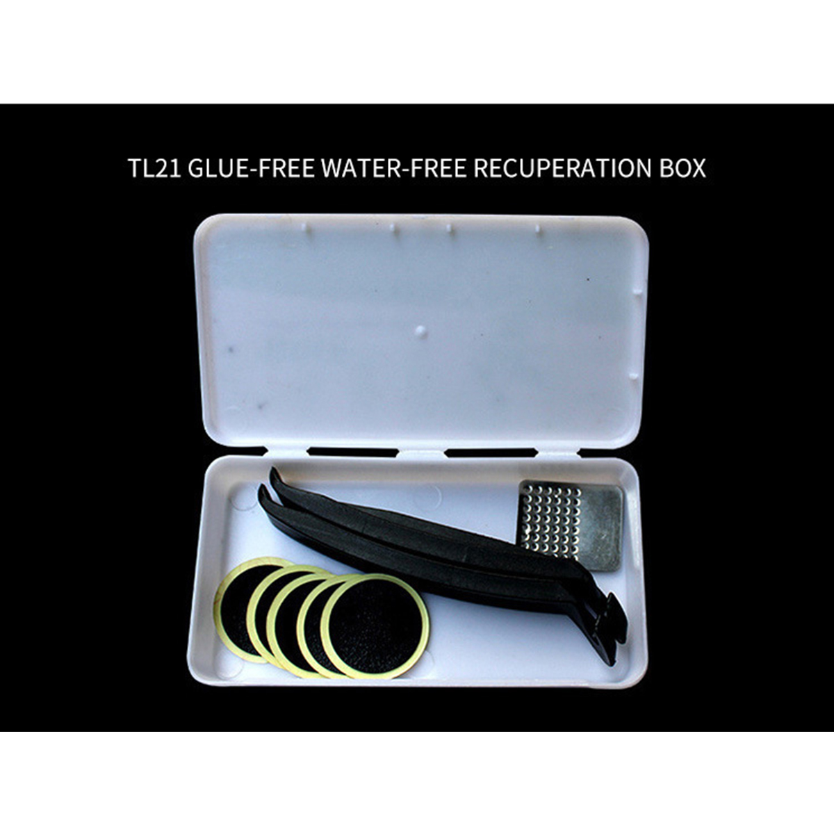 Kit de reparación de neumático - Bike Tube Repair Kit reseña y precio