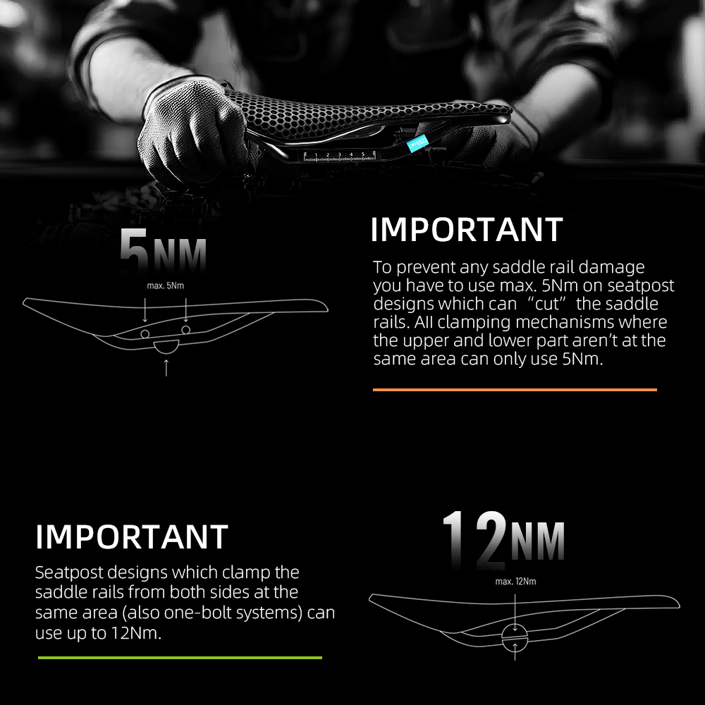 Sillín de bicicleta RYET impre - Carbon Fiber Saddle reseña y precio
