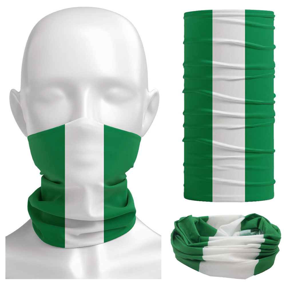 Pañuelo con bandera de Nigeria - Cycling Gear Men reseña y precio