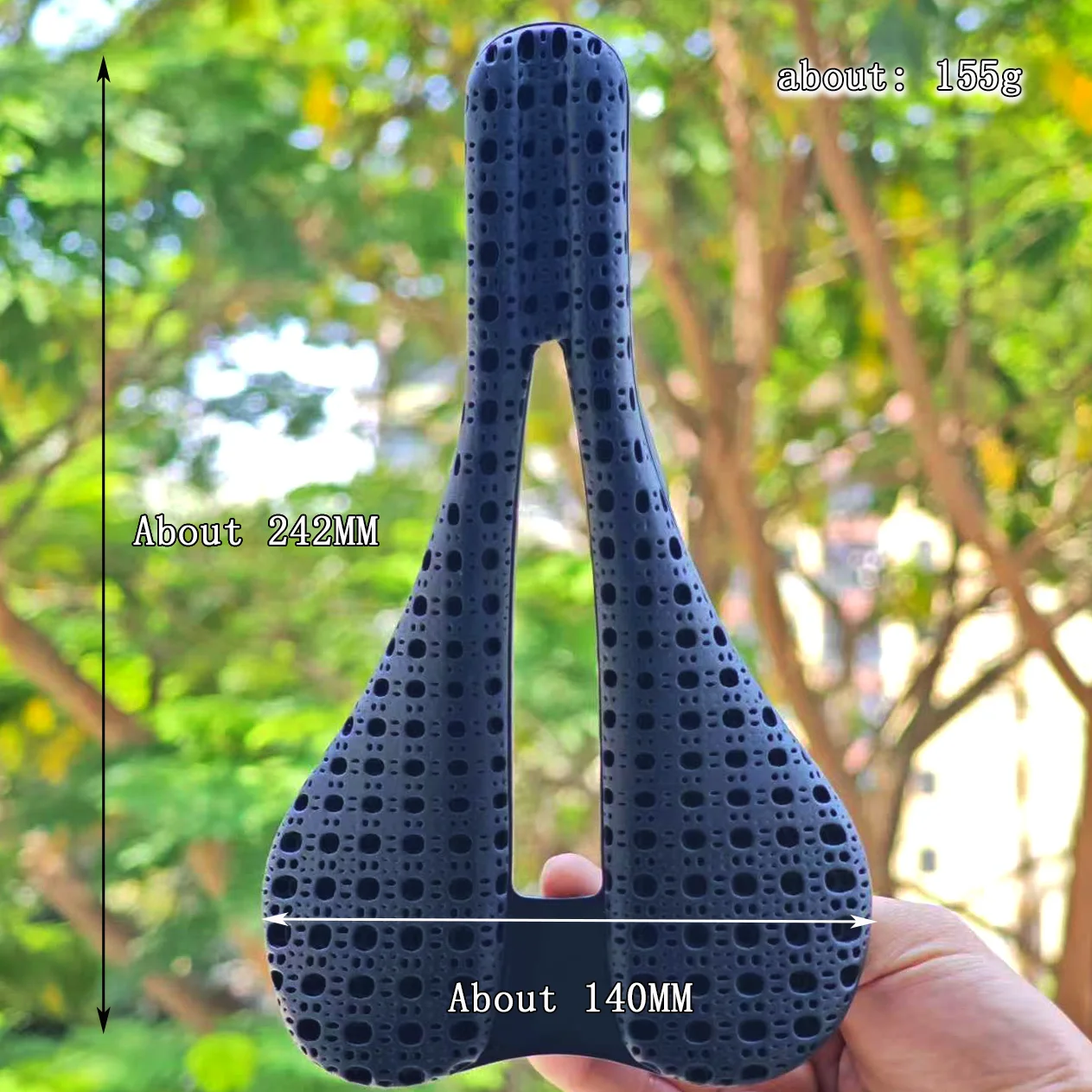 GOLDIX-sillín de carbono con e - Carbon Fiber Saddle reseña y precio