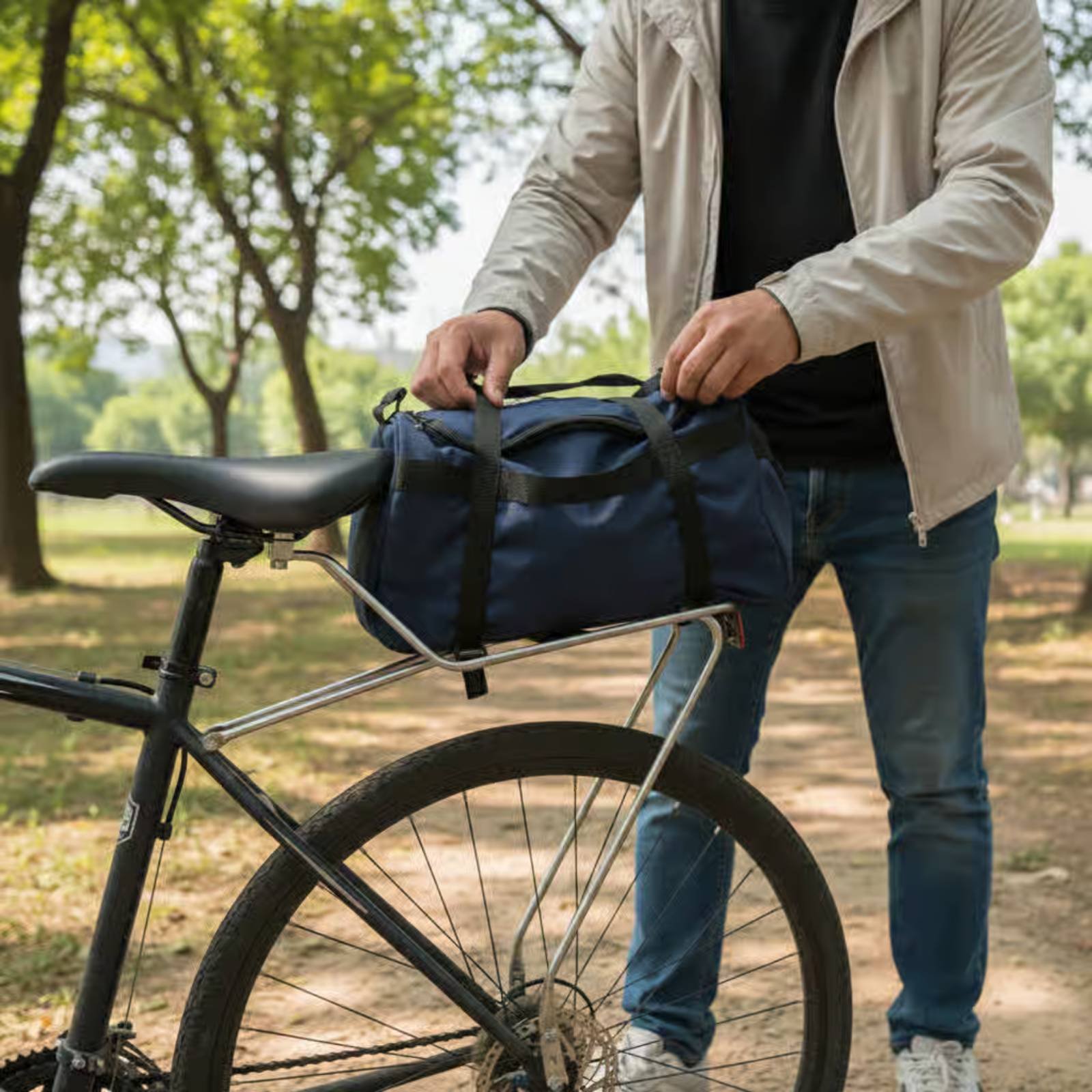 Portaequipajes Trasero para Bi - Bike Cargo Rack reseña y precio