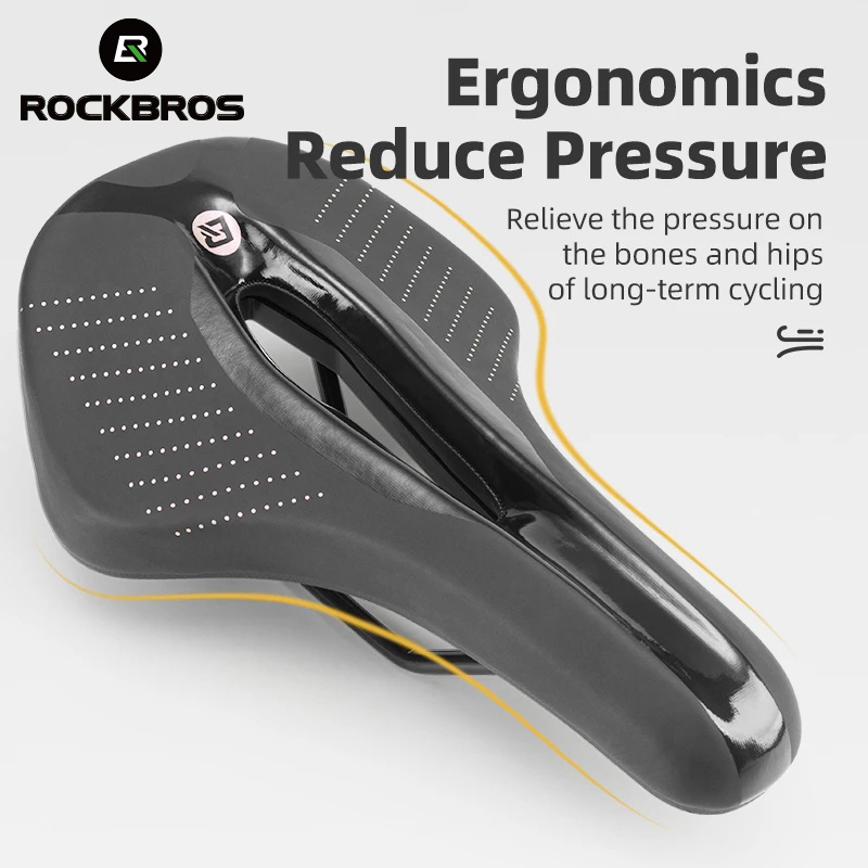ROCKBROS-sillín de ciclismo tr - Carbon Fiber Saddle reseña y precio