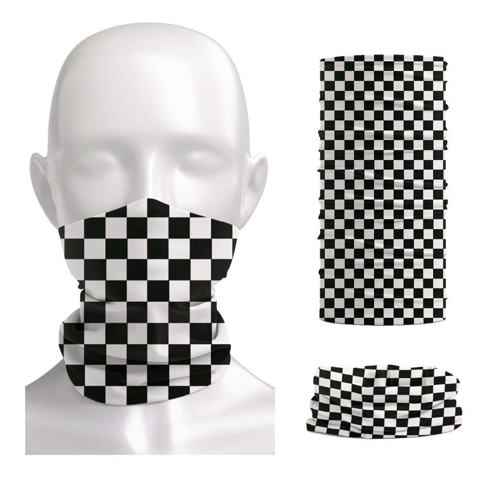 Diadema estampada a cuadros Sk - Cycling Gear Men reseña y precio